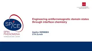 Talks - Young Research Leaders Group Workshop 2024 - Xanthe VERBEEK, ETH Zurich