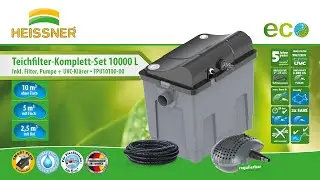 HEISSNER Teichfilter Set FPU10100-00 Bedienungsanleitung