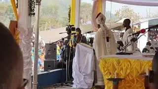 Homélie de son Éminence Dieudonné Cardinal Nzapalainga lors du pèlerinage à Ngukomba  2021