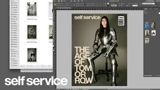 Editorial Collaboration - Balenciaga Fall 21 | Self Service