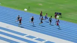 Ht2. 100m U18 Boys, 2025 QLD All Schools Championships, QSAC 4 October 2025