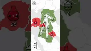 COUNTRY BALL FIGHT SUDIA VS RUSSIA VS TURKEY VS IRAN #funny