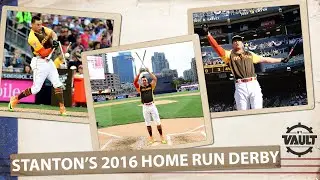Giancarlo Stanton DEMOLISHES 61(!) home runs in the 2016 Home Run Derby!