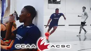 Canadian College Basketball Practice (Uncut)