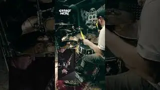 Playing along sickest riff by Artem Perelomow #metaldrums #metalguitar #drumming #doublebass