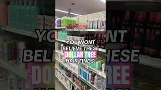 YOU WONT BELIEVE THESE DOLLAR TREE HAIR AISLE FINDS!!! 🤯 #dollartree