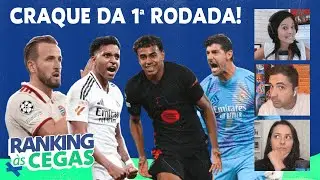 QUEM FOI O CRAQUE DA 1ª RODADA DE CHAMPIONS? TATI, CLARA E QUEZADA ESCOLHERAM NO RANKING ÀS CEGAS