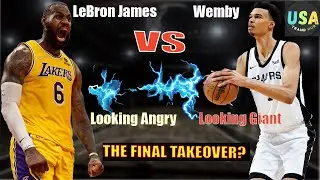 The Changing of the Guard: LeBron James vs Victor Wembanyama – The Final Battle in 2026!