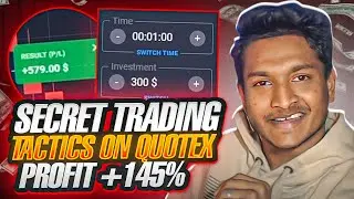 📈 SECRETS OF TRADING ON QUOTEX - MADE +145% of the Deposit | Live Trading Quotex | Quotex Sri Lanka
