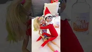 Я ЗАСТАЛ СВОЕГО ЭЛЬФА С БАРБИ!!! #шорты 🎄👀