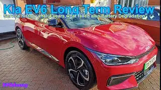 Долгосрочный обзор Kia EV6 за 4 года, история обслуживания, что пошло не так, деградация аккумуля...