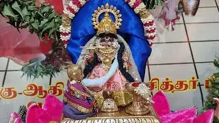 மருவூர் குட்டி கிளி 🦜✨️ | ராதா அஷ்டமி சிறப்பு அலங்காரம் 🌿🩷 | bangaru amma 