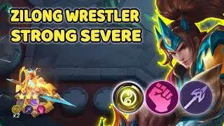 ZILONG WRESTLER LANCER CADIA!! TOO STRONG CAN'T DIE!! MAGIC CHESS