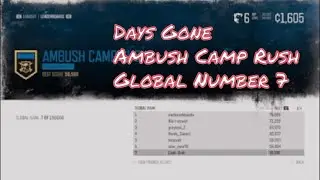 Days Gone - Ambush Camp Rush - Global Number 7 (56,590)