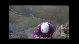 Rock Climbing | Flying Buttress | vDiff | Dinas Cromlech | Snowdonia | Nov 2010