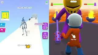 Muscle Rush Vs Giant Rush! Gameplay Android,IOS