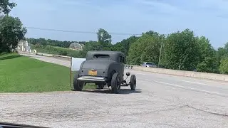 Prewar Pileup 2022 Route 66 Catoosa car show