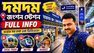 Dum Dum Junction Station Full Info | Local Train, Metro & Market Guide
