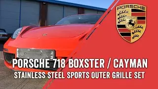 Porsche 718 Boxster   Cayman Outer Fitting Video