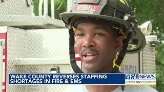 Wake County reverses staffing shortages in fire and EMS