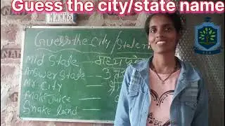 Guess the city/state name #kritika #education @shanviinternationalschoolh2302 