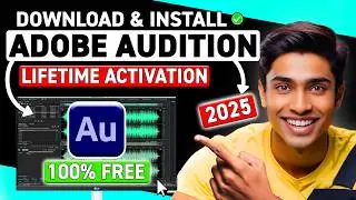 Как БЕСПЛАТНО скачать Adobe Audition на ПК и MAC (2025 г.)