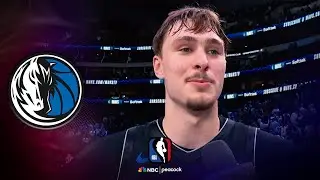 Cooper Flagg: Dallas Mavericks are 'learning' from late-game situations | NBA on NBC