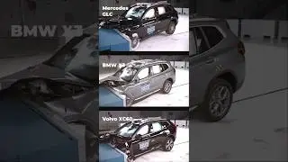 Ultimate SUV Crash Showdown: Mercedes GLC vs. BMW X3 vs. Volvo XC60 at 40mph! Who&rsquo;s the Toughest?
