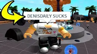 BULLIED BY BUFF DENIS FANS IN ROBLOX (Weight Lifting Simulator 2)