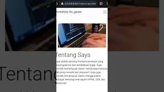 web development php portofolio #php #coding #programming #html #xamppserver #noob #Angeom