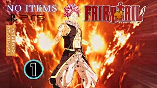 Let's Play Fairy Tail (PS5) | The Fairy's Adventure Begins! | 1st Play NO ITEMS Gameplay Part 1