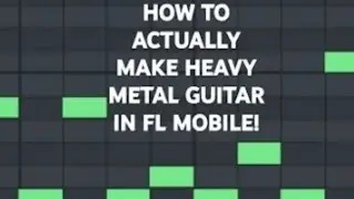 HOW TO ACTUALLY MAKE HEAVY METAL GUITAR IN FL MOBILE! [NO BS)