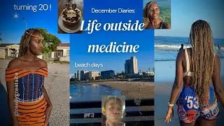 RECESS VLOG🔆🌺Beach days + my 20th bday + visiting EC