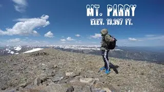 GoPro POV: Summitting and Descending Mt. Parry // Parry Peak, Rocky Mountains - Elev. 13,397 ft.