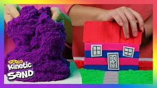 Постройте свой собственный дом из кинетического песка и многое другое 🏠 | Творчество для детей