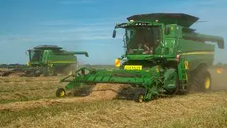 2025 New Zealand Grass Seed Harvest | 3X John Deere S680 Combines