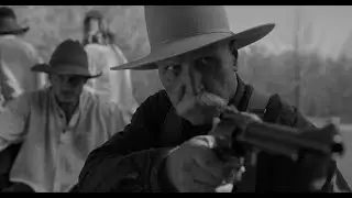The Outlaw, the Sheriff and the Governor - B&W Silent Version of Blood Country