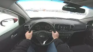 2018 KIA Sportage 2.0L (150) POV TEST DRIVE