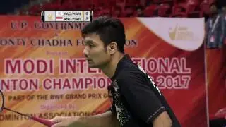 Syed Modi International Badminton C&rsquo;ships 2017 | SF M2-MD | Lu/Yang vs Ang/Har