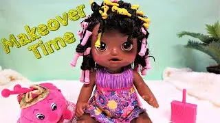 Baby Alive Sweet Tears Doll Hair Makeover