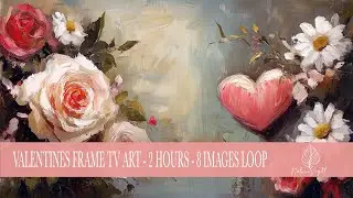 Valentine&rsquo;s Day Frame TV Art | Romantic Digital Collection | Cozy Love Ambience for Samsung Frame TV