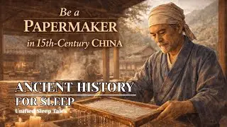 *NO ADS* BE A PAPERMAKER IN 15TH CENTURY CHINA | BORING HISTORY FOR SLEEP