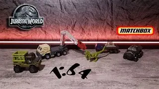 Мир Юрского периода / Jurassic World / Matchbox 1:64