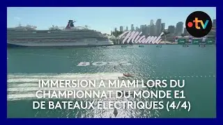 Immersion à Miami lors du championnat du monde E1 de bateaux électriques (4/4)