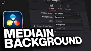 DaVinci Resolve | MediaIn Background Setting