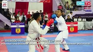 BOB | Muhammad Farhan VS MUHAMMAD YUSMAR SYAHRANY 4th Shureido International Open Karate Cup 2025