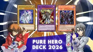 NO HANDTRAPS - PURE HERO DECK 2026 | YuGiOh deutsch