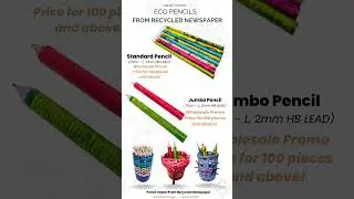 🌍 Discover the Power of Eco Pencils by The Gift Concept 🌍