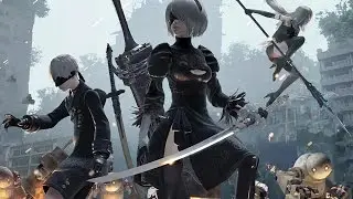 NieR Automata - Gameplay - Monitor Ultrawide - GTX 970