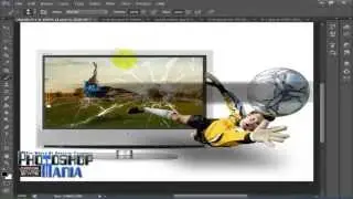 Tutorial 3D Effect Photo Manipulation-Photoshop Mania